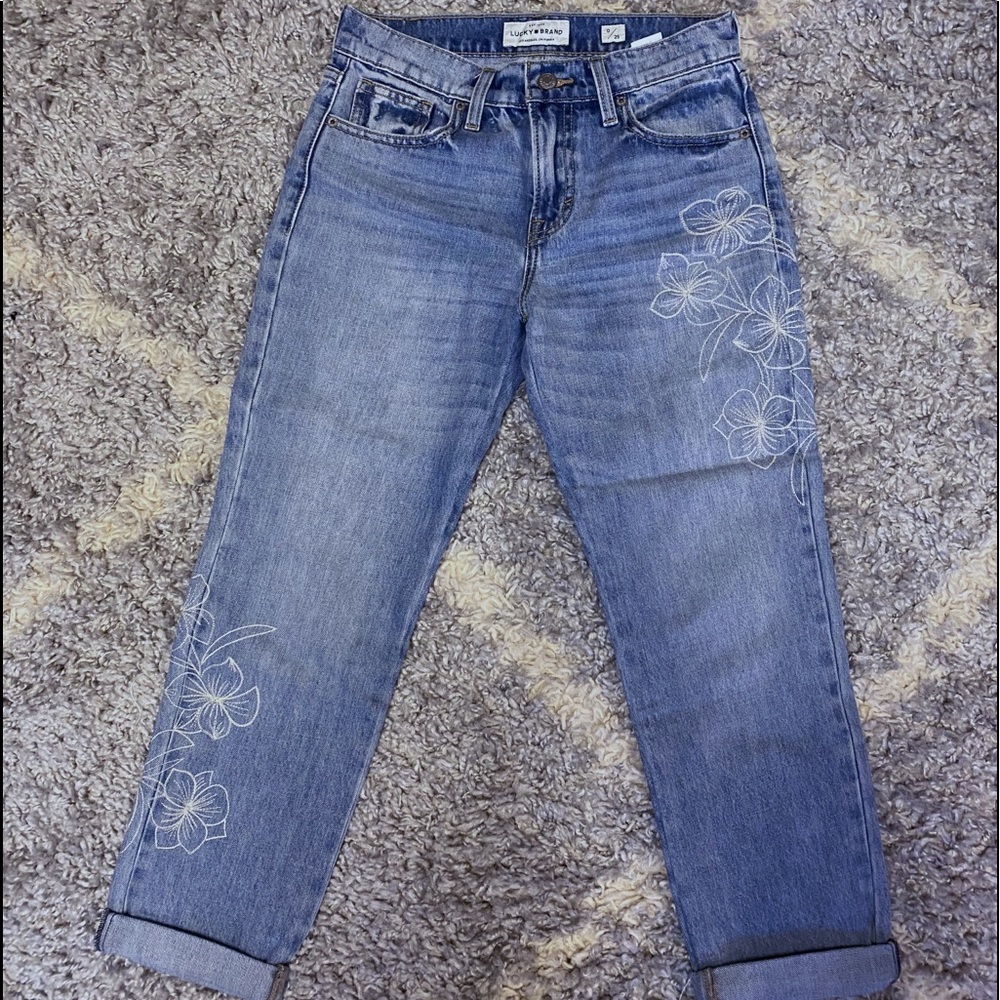 Lucky Brand Sienna Slim Boyfriend Jeans - Picture 1 of 6